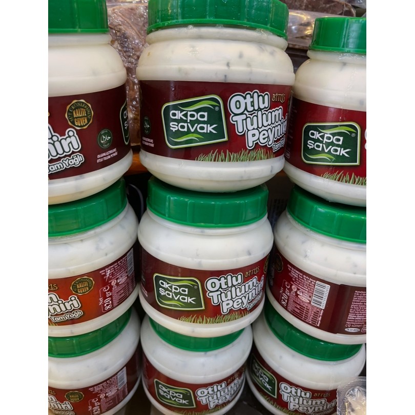 Akpa şavak otlu tulum peynir tam yağlı 820 gr 